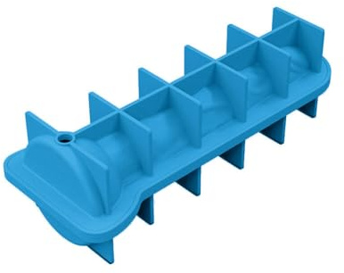 EiswüRfelform für Erwachsene,Asudaro Penis Schokoladenformen Silikon Form Lustige Formen Silikon Personalisierbar Eisform Eiswürfel 3D Backform mit Deckel für Cocktail Schokolade Braun Blau