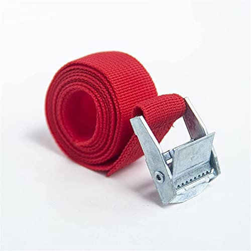 UNbit,Cinghie di ancoraggio, 1M Robusta cinghia da carico in nylon da viaggio Fascia di fissaggio Corda da traino Cintura con fibbia for borsa portabagagli Cintura portapacchi for auto Cinghia for pi