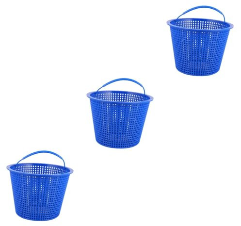 CAXUSD 3pièces Filtre à Déchets pour Piscine Panier De Skimmer Remplaçable Accessoire Anti-Obstruction pour Nettoyage De Piscine