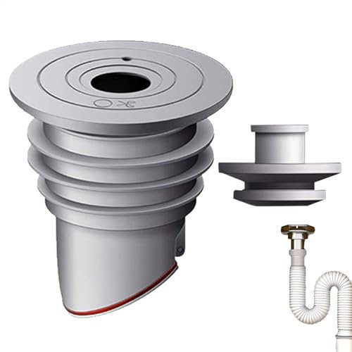 Washing Machine Drain Hose Seal, Washing Machine Hose Seal, Sealing Lid Drain Plug for Sewage Pipe, Floor Drain Backflow Preventer, Silicone Washing Pipe Sewage Seal