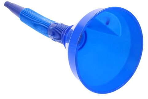 PLAFOPE Embudo De Aceite Flexible Con Filtro y Gran Diámetro Embudo De Plástico Para Gasolina y Aceite Herramienta Automotriz y Repostaje Seguro Coche y Motocicleta