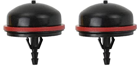 Lampadina per primer per carburante a benzina Lampadina per pompa del carburante per tosaerba Tazza per olio carburatore per 793382 790221 2 pezzi..