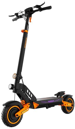 Trottinette électrique Kamikaze K1 Max EU, Double Moteur, Batterie 52 V 20 Ah, autonomie jusqu'à 80 km, Vitesse limitée à 25 km/h, Roues 10 Pouces, Suspension intégrale, Freins à Disque