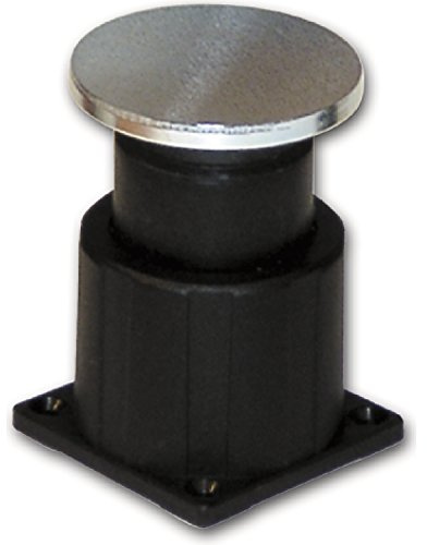 Haftmagnet-Gegenplatte, Gr. 05, m. Federung, Platte 75 x 75 mm, Stahl verzinkt