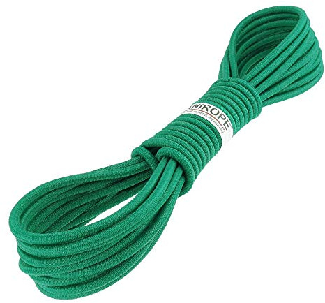 Kanirope® Gummiseil MONOSPAN PE 8mm 20m Grün Expanderseil Spann Seil Spanner Spannseil Plane