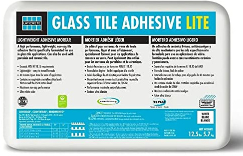 Laticrete Glass Tile Adhesive Lite