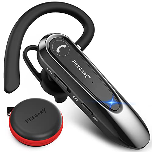 FEEGAR F Feegar BF400 PRO Hörlurar Bluetooth Headset 5.0 CSR Handset Bluetooth Taltid 30h HD Micro Multipoint Bluetooth 5.0 HD Automatisk ihopparning CVC 8.0 ENC DPS DUAL MIC dubbelmikrofon