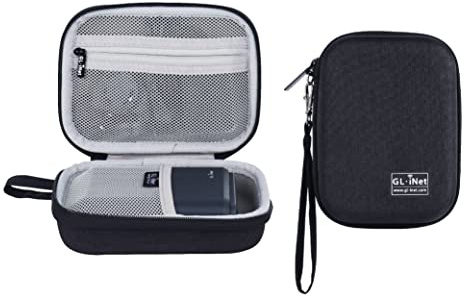 Gadget Organizer Case för reserouter GL-AXT1800/MT1300/SFT1200/E750, laddare, kablar och tillbehör, robust och hållbar väska, handväska av Eva, stötsäker, vattenavvisande (svart)