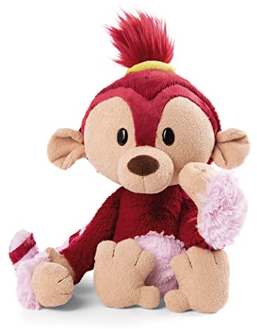 NICI Kuscheltier AFFE Tuula 35 cm – Stofftier aus weichem Plüsch, liebenswertes Plüschtier zum Kuscheln und Spielen, für Kinder & Erwachsene, 48959, tolle Geschenkidee, rot