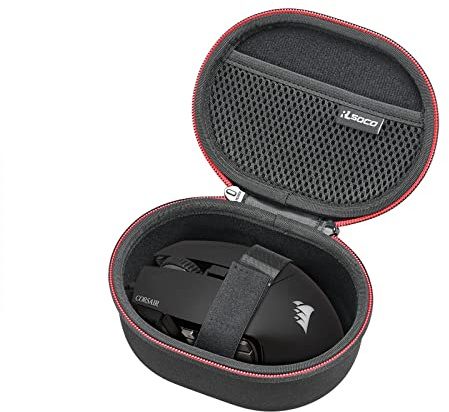 RLSOCO Tasche für Corsair Scimitar ELITE/M65 RGB Ultra/NIGHTSWORD/NIGHTSABRE/Harpoon/Harpoon PRO/DARKSTAR/Dark CORE/IRONCLAW/NIGHTSWORD/M75 Gaming Maus