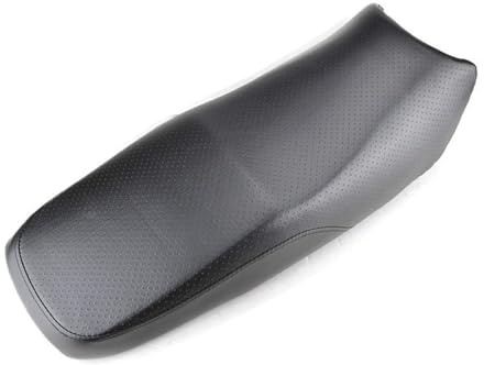 Fundas para Asiento de Moto Funda para Asiento De Motocicleta De Cuero PU, Impermeable, Color Negro, con Orificio Transpirable, Cojín Motocicleta para Yam&aha YBR 125 YBR125
