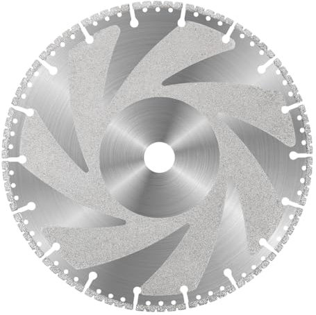 NEFLUM Mehrzweck-230-mm-vakuumgelöteter Diamant-Sägeblatt-Scheibenwinkelschleifer Für Gusseisen, Stahl, PVC, Marmor, Beton, Keramikfliesen