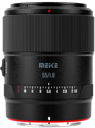Meike Objectif de portrait standard STM Full Frame F1.8 Pro Series Auto Focus 55 mm Compatible avec les appareils photo Nikon Z Mount Z50, Z5, Z6, Z7, Z8, Z6II, Z7II, Z6III, Z9, Z30, Z fc