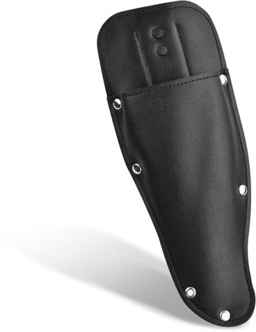 Fodero Forbici Potatura, Fodero per Cesoie da Giardino, Fondine per Forbici Cesoie,Fodero per Potatore da Giardino, Adatto per Forbici, Pinze, Coltelli, Si Aggancia Alla Cintura, Nero