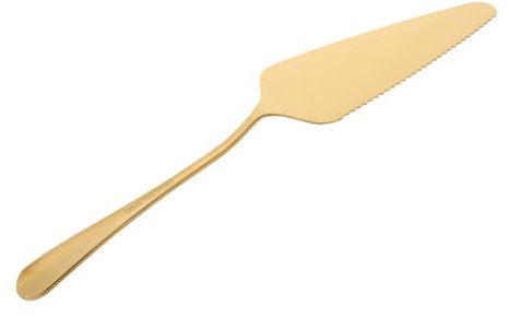 CHICAMPERA Lama Seghettata in Acciaio 304 Per Pala Da Torta Pala Da Forno Per Pizza o Torta Design Ergonomico Facile Da Pulire Per Torte Nuziali Formaggio