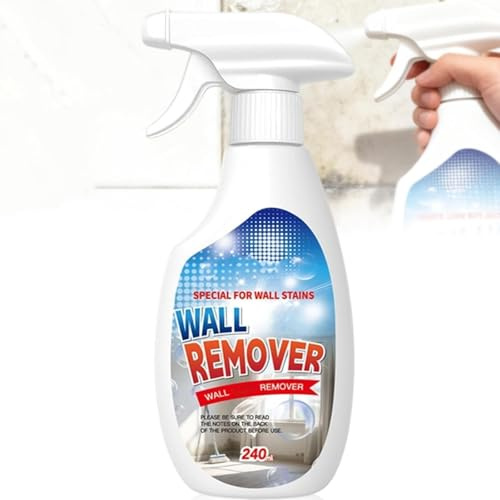 Wall Mold Remover Spray, Highly Effective Wall Mold, Stain Remover Spray - Long-Term Protection, Multi-Surface Cleaner for Bathroom, Kitchen, Tile, Wood