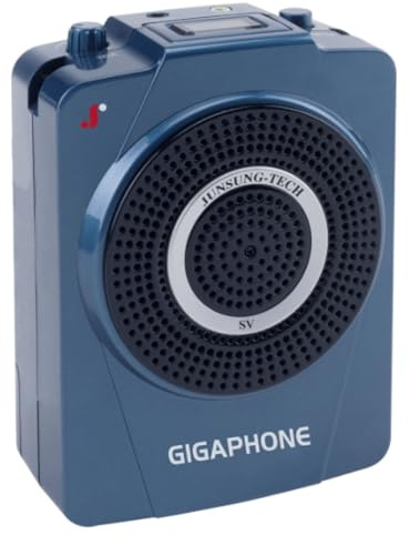GIGAPHONE - Amplificador de Voz portátil para Exteriores (40 W) con micrófono