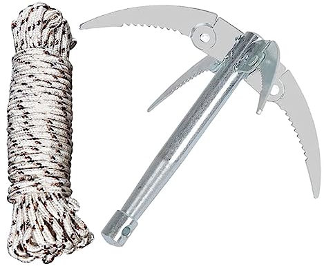 POPETPOP Râteau De Bassin Pliable pour Étang avec Dents De Scie Acérées Outil De Débroussaillage Acier Inoxydable
