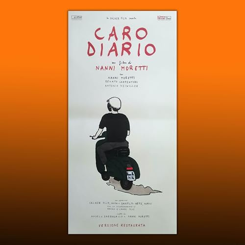 Generico Film Poster Locandina Caro Diario - Vespa - 33X70 CM