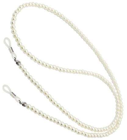 Sharplace 1 gute, Brillenkette Brillen Ketten Sonnenbrille Halter Gurt Schnur, Weiß Kunststoff