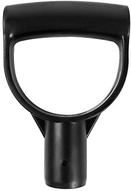 QWORK® Spade handle, Garden Fork Handle Replacement, 28mm / 1-1/8 Inner Diameter for Digging Raking Tools