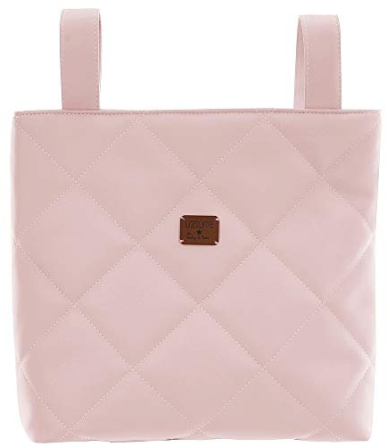 Uzturre Bolso Panera Talega Cocco para silla de paseo (Rosa bebé)