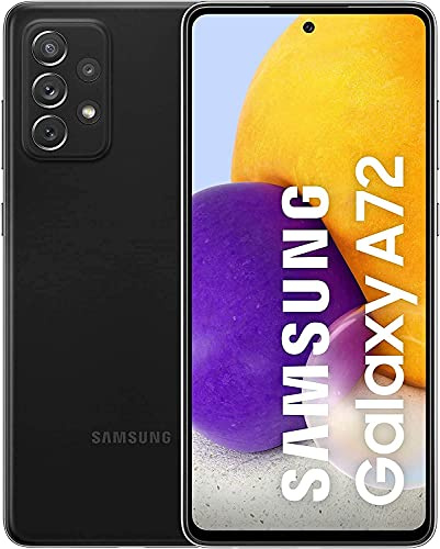 Samsung Galaxy A72 256Go Smartphone Android 4G 6Go RAM AI Display 6.7 Super AMOLED Fotocamera 64MP 5.000 mAh (Noir)