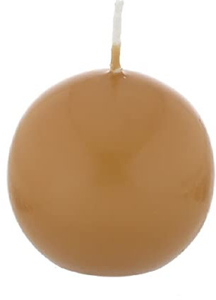 Kugelkerzen Cotto, Ø 40 mm, 12 Stück, dt. Kerzen in RAL Kerzenqualität, Kein rußen und Tropfen