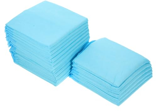 minkissy 40st Super Saugfähiger Wasserdichter Hund Inkontinenzeinlagen Für Hunde PIPI-Pads Für Den Laufstall Für Haustiere Töpfchen-trainingsunterlagen Kleiner Hund Vlies Mit Hundeunterlage