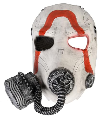 CrosCentury Máscara de Psicópata Krieg de Halloween para hombre, máscara de disfraz para adultos, hombres y mujeres, máscara de cosplay (CY-PKM)