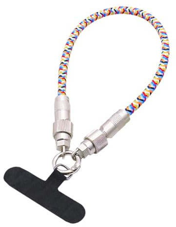 Generico 1 Set Caricatore Per Cordino Destinato Telefono Cellulare - Caricabatterie Portatile Con Cavo USB C Integrato | Cordino Multifunzione Pensato Ricarica E Trasporto Smartphone In Sicurezza