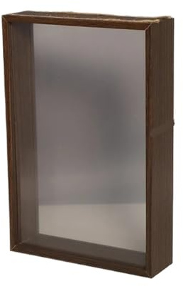 HUWOYG Cornice for Scatola d'ombra Esemplare di Cornice for Foto Esemplare di Cornice for Foto di opere tridimensionali Decorazione di Campioni di Fiori per Decorare Uffici(Coffee,12(26.8cmX31.8cm))