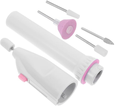 Anneome Manucure Polisseuse Électrique Portable Compact Outil Multifonction Silencieux pour Ongles Épais Appareil de Polissage DIY pour Usage Professionnel et Domestique