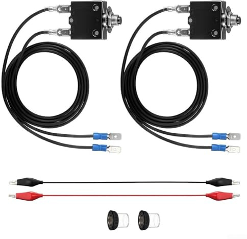 Kit de fusibles réinitialisables 3 A 5 A, testeur de fusible pour protection de disjoncteur - Composant essentiel de sécurité électrique (5 A)