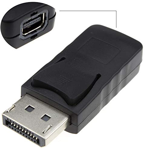 kenable Mini DisplayPort Femelle vers DisplayPort Mâle Vidéo Onvertisseur Adaptateur
