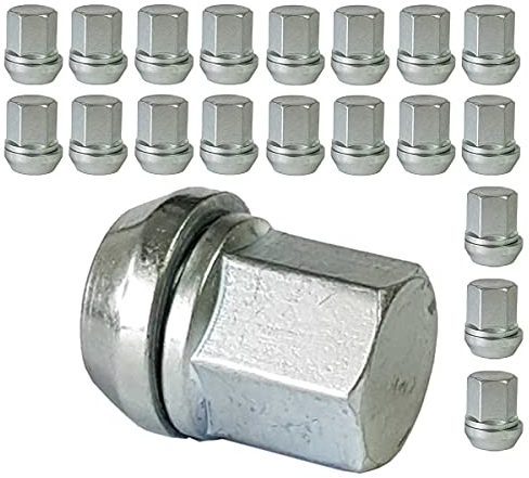 20 Lochkreis Versatz Mutter M12x1,25 60° Kegelbund SW 19mm 20-KEMUTTER1212BEW