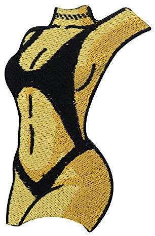 Finally Home Sexy Girl Patch zum Aufbügeln | Frauen Body Patches, Bügelbild, Flicken, Aufnäher