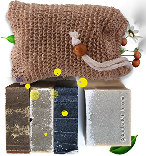 Kernseife zum Duschen Naturseife Männer Set mit Handgemachten Seifen für Natürliche Körperpflege und Erfrischende Reinigung Ideal für Tägliche Anwendung und Umweltfreundliche Pflege