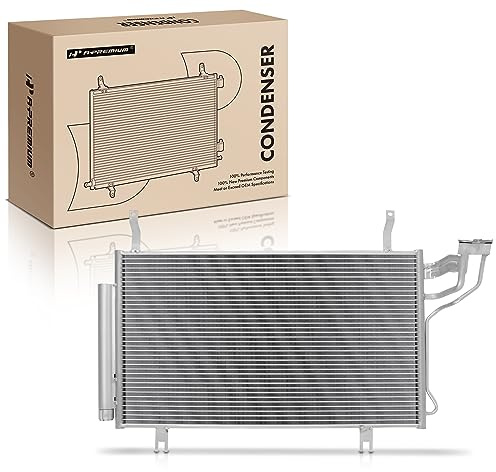 A-Premium Air Conditioning A/C Condenser Compatible with Nissan Pathfinder 2013-2019 & Infiniti QX60 2014-2018, JX35 2013, 2.5L 3.5L, Replace# 4201, 921003JA0E