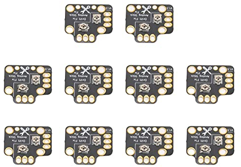 0,75 X 0,71 X 0,08 Pouces Carte de Réparation de Dérive de Manette de Jeu, Module de Réparation de Dérive de Manette de Simulation de Contrôleur, Compatible pour PS4, pour Contrôleurs PS5 Noir