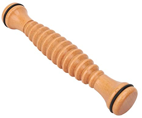 Holz-Fußmassagerolle, Körperrücken-Holzfußrolle, Fußmassagerolle Zur Linderung von Plantarfasziitis, Fußmassagegerät Zur Linderung von Schmerzen Im Fußgewölbe