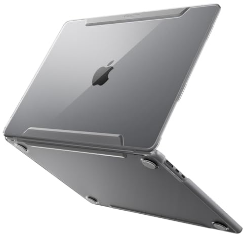 Spigen Thin Fit Hülle für MacBook Pro 15 Zoll | Transparente Hartschalenhülle mit kratzfestem Schutz für M5/M4/M3/M2 A2941 (2026/25/24/23) - Transparent