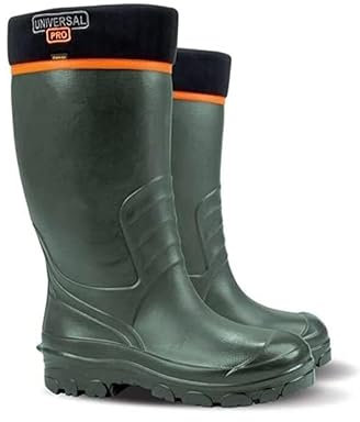 Agritrade AK Universal Pro Men Wellingtons Thermal Fishing Snow Boots -35C Lightweight (UK9.5 - EU44)