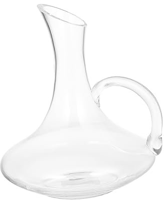 MAGICLULU Red Wine Jug Drink Decanter Handle Made of Glass for Home Bar Decoration for Serving Wine at Parties