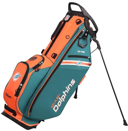 Wilson NFL Golftasche, Stand, Miami Dolphins