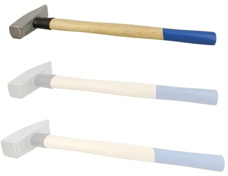 BOOMET Martillo de cerrajero, 300 g, diferentes tamaños y juegos de martillos disponibles, pequeño martillo de clavo para trabajos precisos, ideal para albañiles y cerrajeros