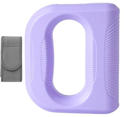 Massaggiatore per fascia, senza fili, con cintura, massaggiatore regolabile per addome, fianchi, cosce, braccia, collo, muscoli, brucia grassi, da donna, per anziani, yoga, F