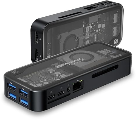 DreamQuest Mini PC with Windows 11 Pro, Intel N95 (up to 3.4GHz) Mini Desktop Computers 12GB DDR5 1TB SSD, 2*USB C, 2*HDMI, 4*USB 3.2, LAN,WiFi 6, Bluetooth5.3, Support 4K 60Hz