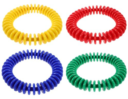 UKCOCO Set 4 Anelli da Immersione per in Plastica Colorata Giocattoli per Addestramento Subacqueo Piscina per Nuoto Sicuro e Visibile per e Ragazzi