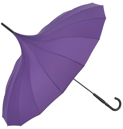 VON LILIENFELD Regenschirm Sonnenschirm Stockschirm Pagode Charlotte